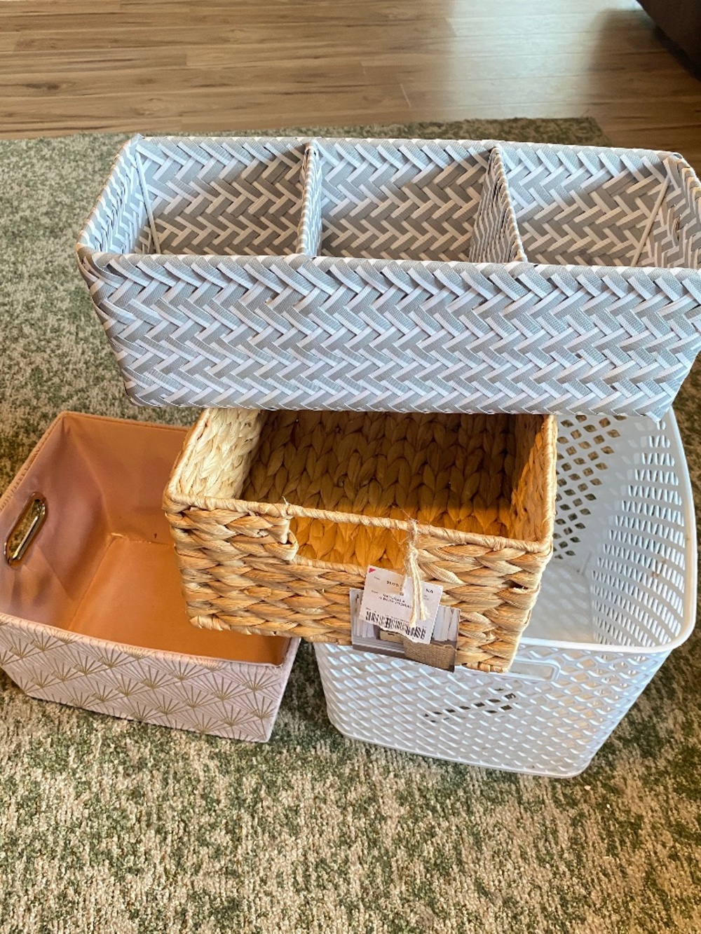 Containers/ woven basket